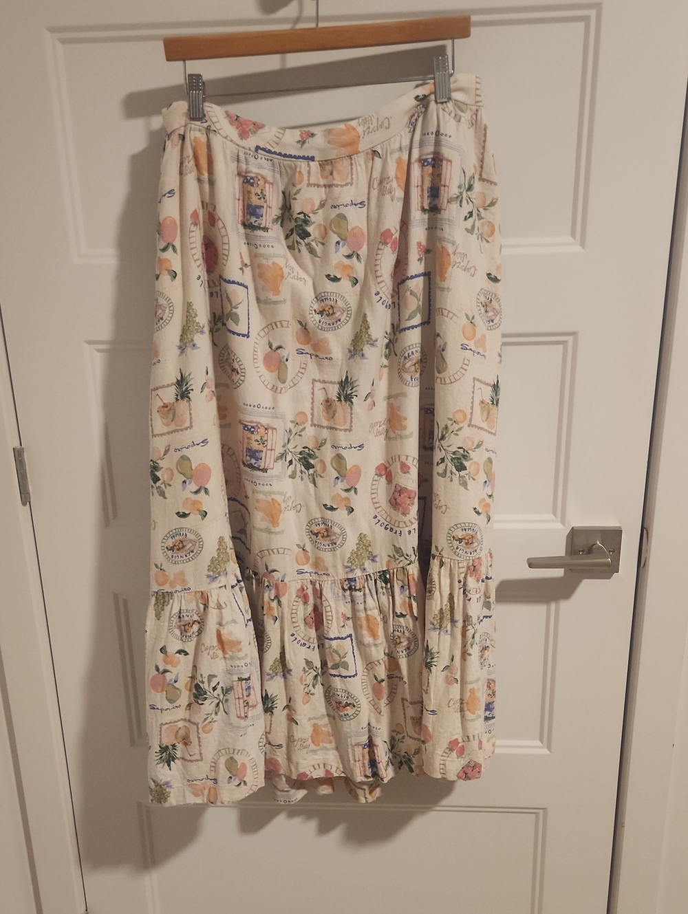 Abercrombie Maxi Linen Skirt
